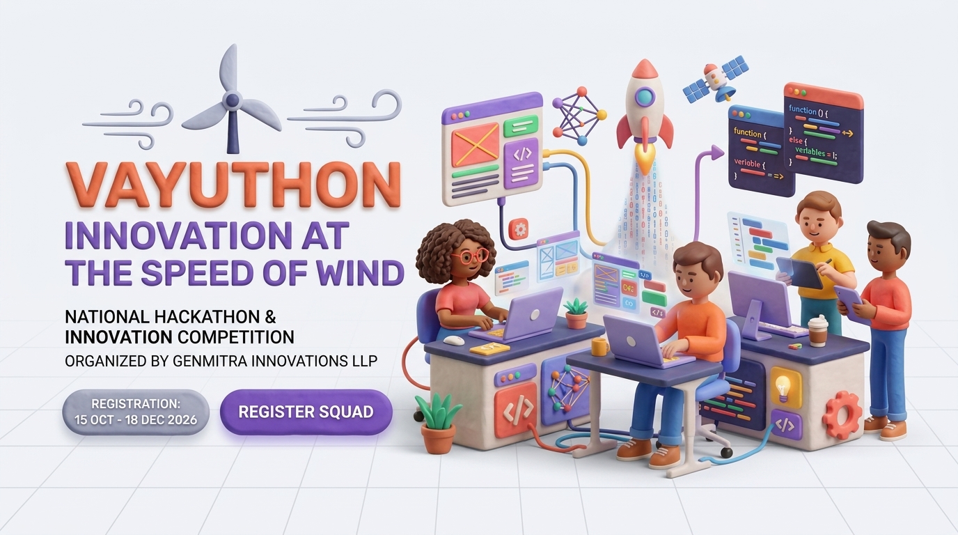 VAYUTHON 2026 Hackathon Kickoff β Registrations Open